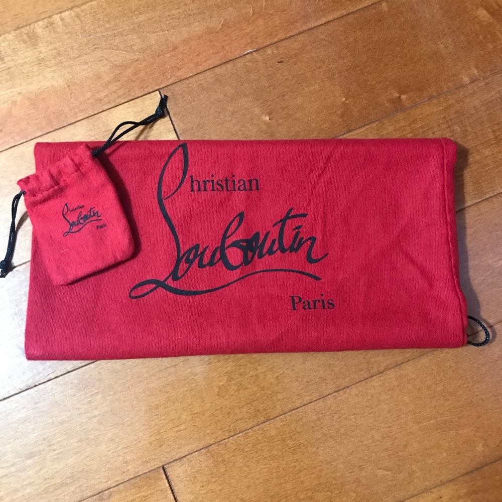Christian Louboutin dust bag for shoes!